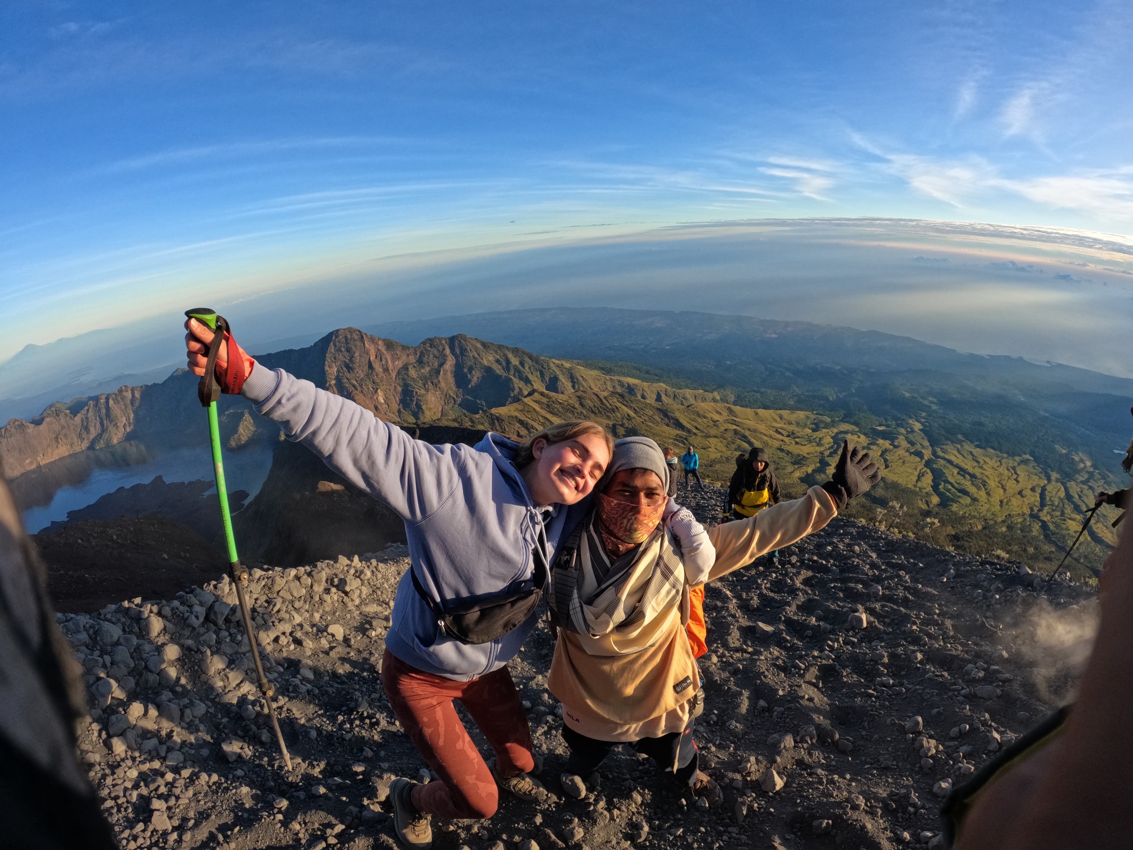 Mount Rinjani Trekking Summit 3 days Sembalun to Senaru