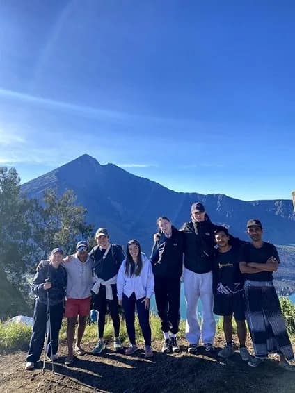 mount rinjani treking