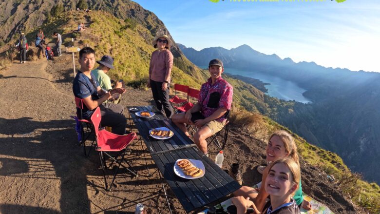 rinjani mountain trekking