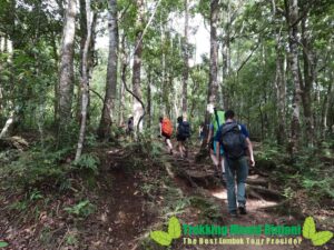 senaru trekking route