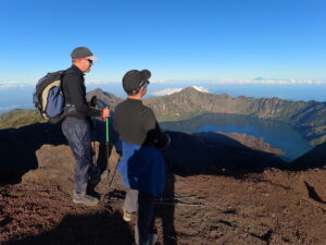 mount rinjani summit 3726 M